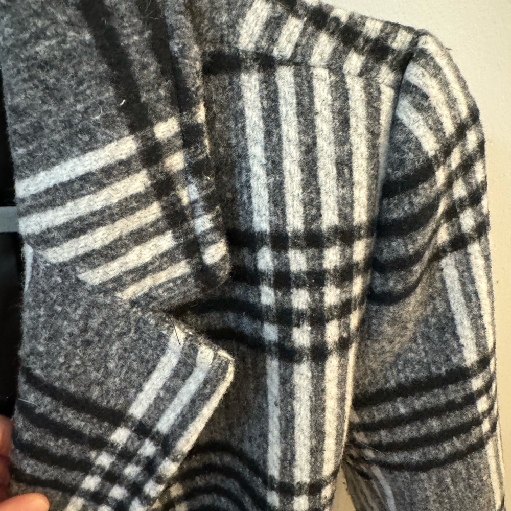 Maternity long pea coat - Picture 3 of 4